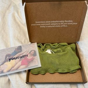 Aplomb High Waist Two-Piece in Fern